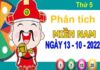 Phân tích XSMN ngày 13/10/2022 - Dự đoán KQXS miền Nam thứ 5