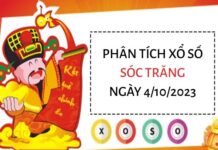Phân tích kết quả XS Sóc Trăng ngày 4/10/2023 hôm nay thứ 4
