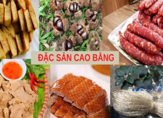 Một số đặc sản Cao Bằng làm quà