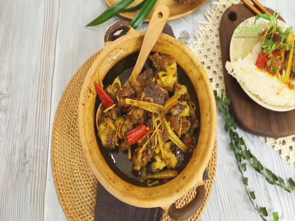 Bê kho sả nghệ – đậm đà vị miền Trung
