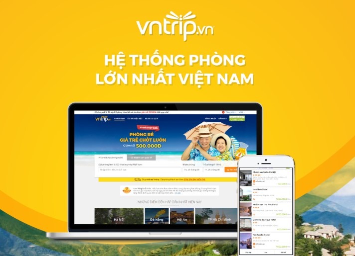 Vntrip – App đặt phòng kết nối với hơn 11.000 khách sạn tại Việt Nam