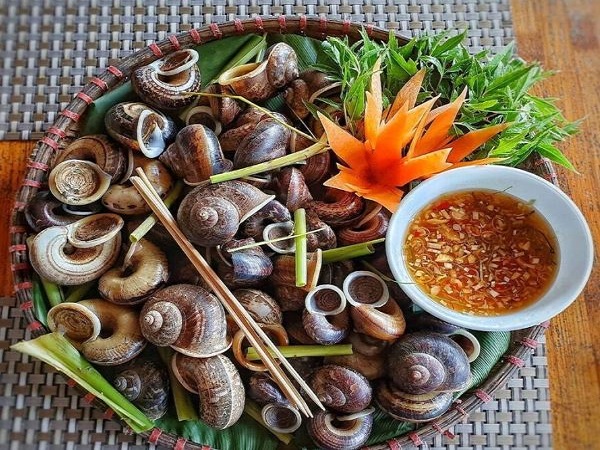 Về Tây Ninh ăn ốc xu núi Tây Ninh – Đặc sản mùa mưa