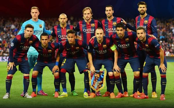 Đội hình Barca vô địch C1 2015
