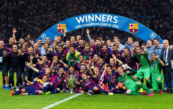 Đội hình chính Barca 2015