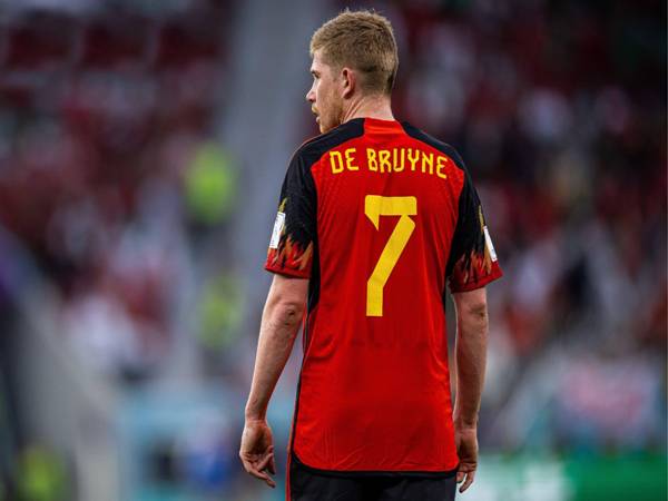 Số áo Kevin De Bruyne tại đội tuyển Bỉ