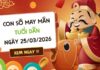 Đón tài lộc với con số may mắn ngày 25/03/2026 tuổi Dần con số may mắn ngày 25/03/2026 tuổi Dần