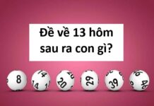 Tổng hợp đề về 13 hôm sau ra con gì, số mấy vượng phát? Thống kê những ngày đề về 13 hôm sau ra con gì?